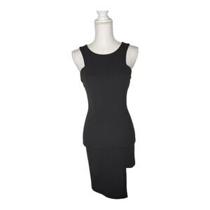 Zachary Dress S Asymmetric Bodycon Dress made in  Melbourne Australia The Label